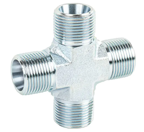 What is the machining process of Precision-Engineered Modular Cross Fittings?